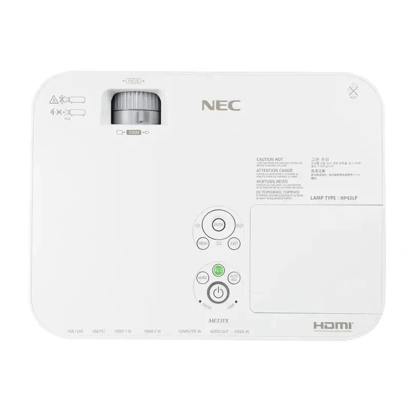 ویدئو پروژکتور استوک ان ای سی تجاری NEC NP-ME331W Projector