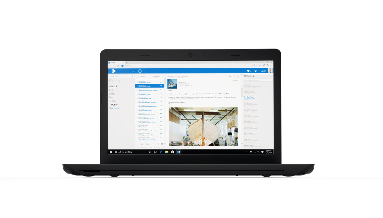 لپ تاپ استوک لنوو مدل E595 پردازنده Ryzen 5 با حافظه 16 گیگابایت و SSD 256گیگابایت